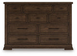Taffenbrook Medium Brown Dresser from Ashley - Luna Furniture