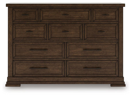 Taffenbrook Medium Brown Dresser from Ashley - Luna Furniture