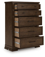 Taffenbrook Medium Brown Chest of Drawers from Ashley Furniture - Luna Furniture
