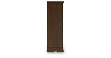 Taffenbrook Medium Brown Chest of Drawers from Ashley - Luna Furniture