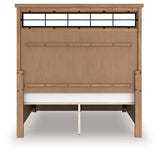 Taffenbrook Medium Brown Queen Storage Platform Bed from Ashley - Luna Furniture