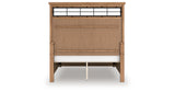 Taffenbrook Medium Brown Queen Storage Platform Bed from Ashley - Luna Furniture