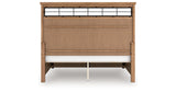 Taffenbrook Medium Brown King Storage Platform Bed from Ashley - Luna Furniture
