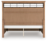 Taffenbrook Medium Brown King Storage Platform Bed from Ashley - Luna Furniture
