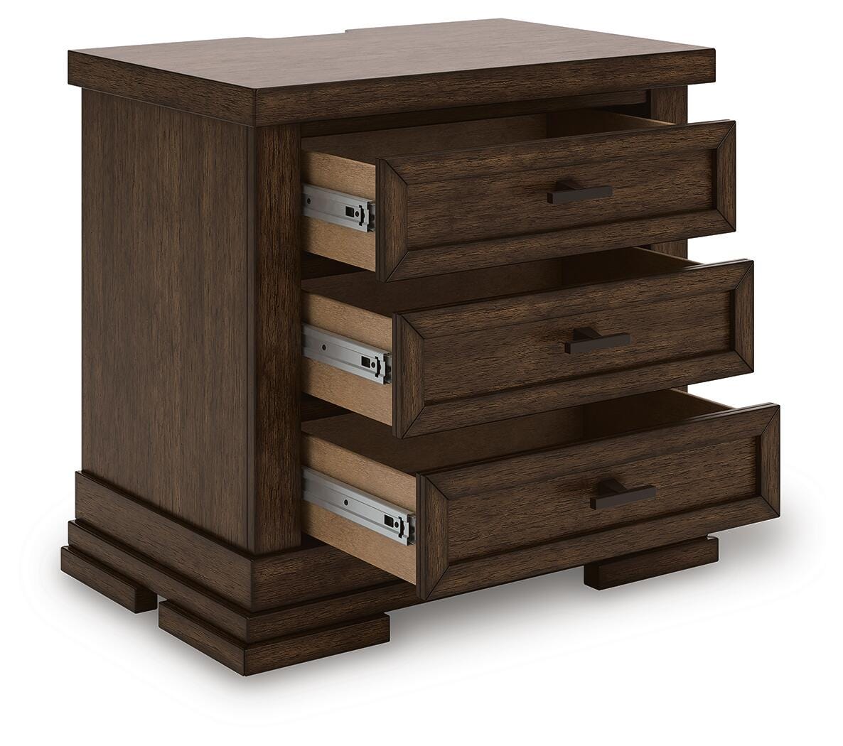 Taffenbrook Medium Brown Nightstand from Ashley Furniture - Luna Furniture