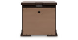 Taffenbrook Medium Brown Nightstand from Ashley Furniture - Luna Furniture