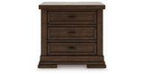 Taffenbrook Medium Brown Nightstand from Ashley Furniture - Luna Furniture