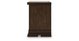 Taffenbrook Medium Brown Nightstand from Ashley Furniture - Luna Furniture