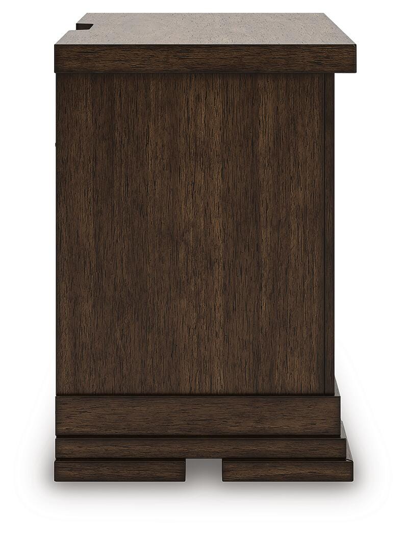Taffenbrook Medium Brown Nightstand from Ashley Furniture - Luna Furniture