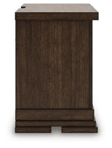 Taffenbrook Medium Brown Nightstand from Ashley Furniture - Luna Furniture