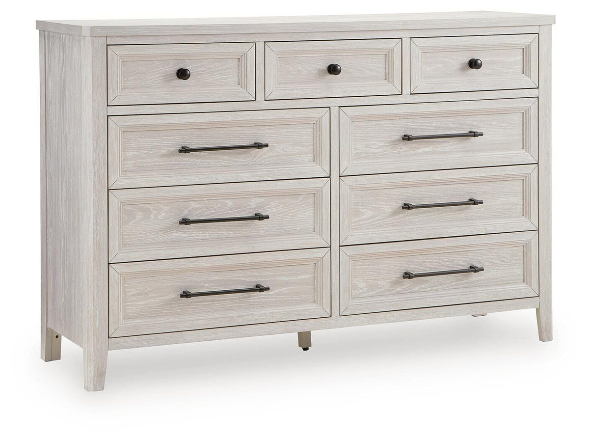 Darbonton Dove White Dresser from Ashley - Luna Furniture