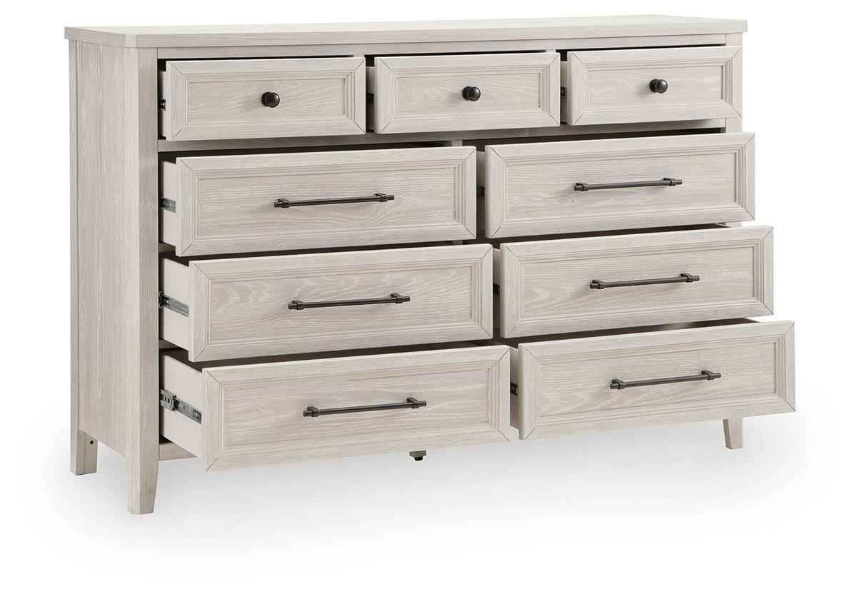 Darbonton Dove White Dresser from Ashley - Luna Furniture