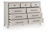 Darbonton Dove White Dresser from Ashley - Luna Furniture