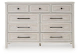 Darbonton Dove White Dresser from Ashley - Luna Furniture
