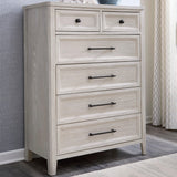 Darbonton Dove White Chest of Drawers from Ashley - Luna Furniture