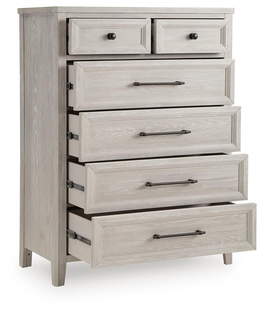 Darbonton Dove White Chest of Drawers from Ashley - Luna Furniture