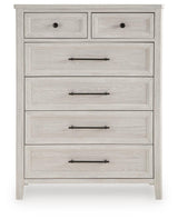 Darbonton Dove White Chest of Drawers from Ashley - Luna Furniture