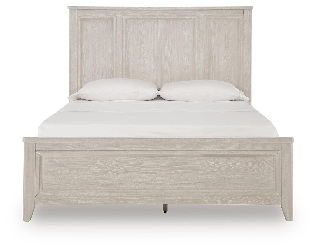 Darbonton Dove White Queen Panel Storage Bed from Ashley - Luna Furniture