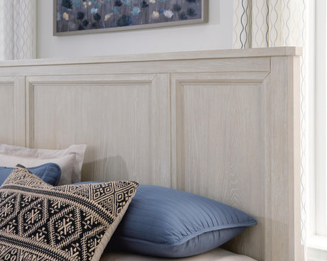 Darbonton Dove White King Panel Storage Bed from Ashley - Luna Furniture
