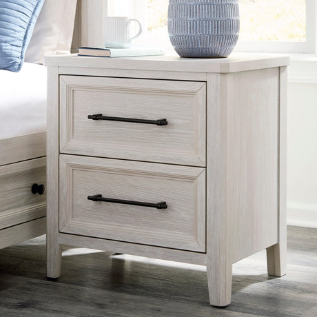 Darbonton Dove White Nightstand from Ashley - Luna Furniture