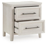 Darbonton Dove White Nightstand from Ashley - Luna Furniture