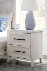 Darbonton Dove White Nightstand from Ashley - Luna Furniture