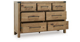 Ridgester Light Brown Dresser from Ashley - Luna Furniture