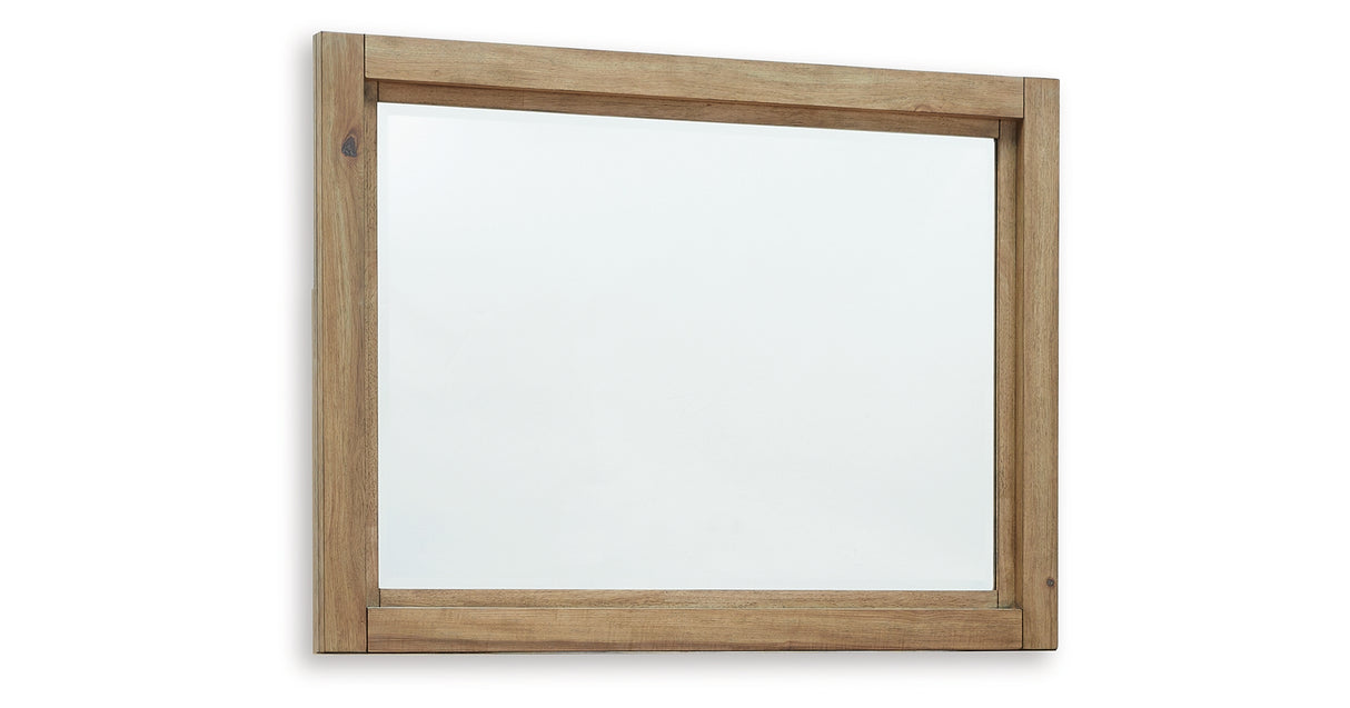 Ridgester Light Brown Bedroom Mirror