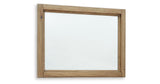 Ridgester Light Brown Bedroom Mirror