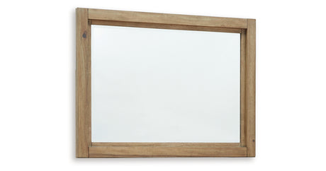 Ridgester Light Brown Bedroom Mirror from Ashley - Luna Furniture