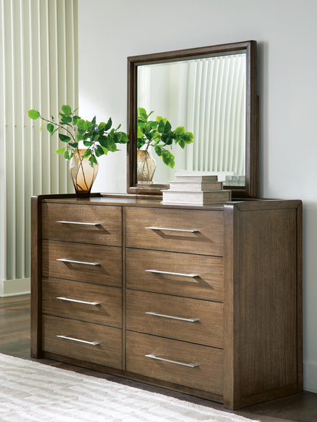 Marxmore Brown Dresser and Mirror from Ashley - Luna Furniture