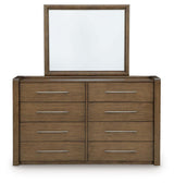 Marxmore Brown Dresser and Mirror from Ashley - Luna Furniture