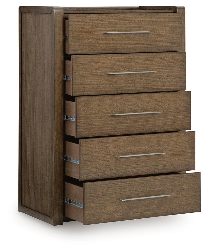 Marxmore Brown Chest of Drawers from Ashley - Luna Furniture