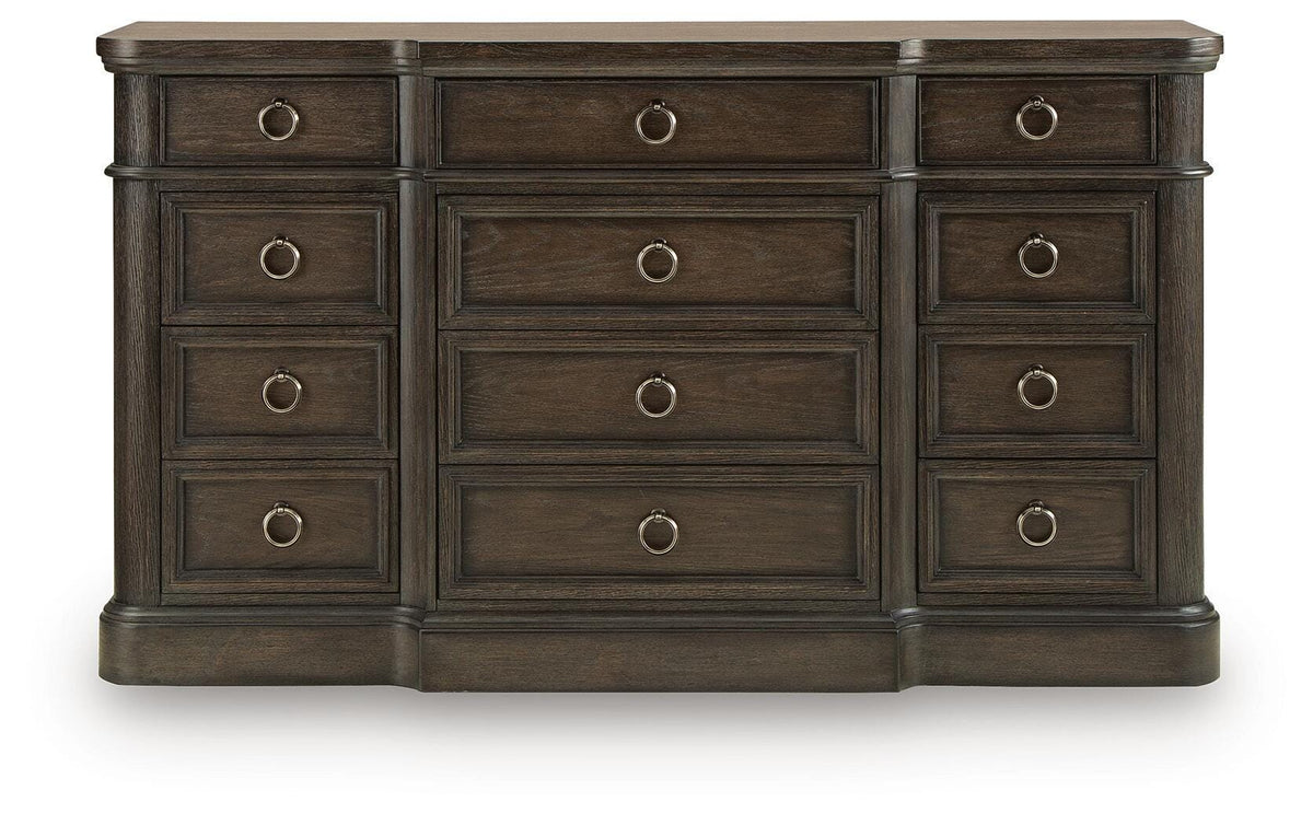 Wickenger Dark Brown Dresser from Ashley - Luna Furniture