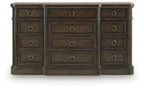 Wickenger Dark Brown Dresser from Ashley - Luna Furniture