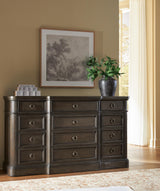 Wickenger Dark Brown Dresser from Ashley - Luna Furniture
