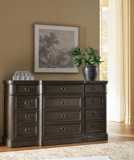 Wickenger Dark Brown Dresser from Ashley - Luna Furniture