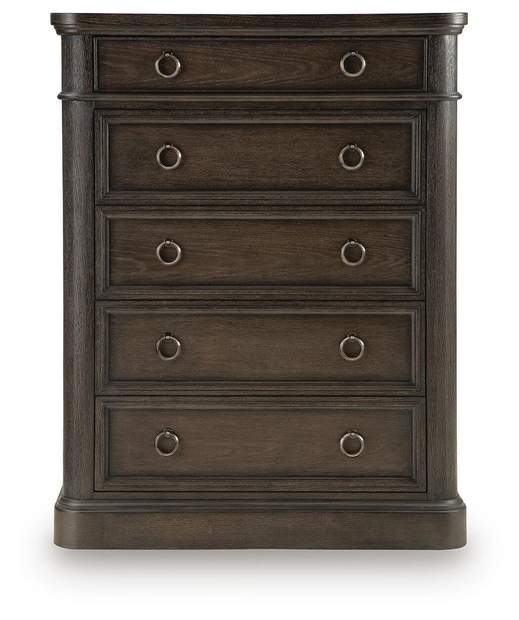 Wickenger Dark Brown Chest of Drawers from Ashley - Luna Furniture