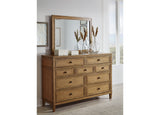 Sharlance Brown Dresser and Mirror from Ashley - Luna Furniture
