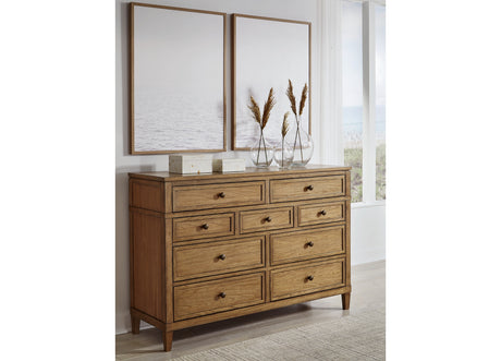 Sharlance Light Brown Dresser from Ashley Furniture - Luna Furniture