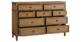 Sharlance Light Brown Dresser from Ashley Furniture - Luna Furniture