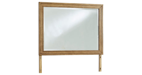 Sharlance Light Brown Bedroom Mirror (Mirror Only) from Ashley Furniture - Luna Furniture