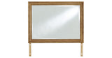 Sharlance Light Brown Bedroom Mirror (Mirror Only) from Ashley Furniture - Luna Furniture