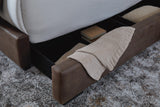 Lavernty King Upholstered Storage Bed from Ashley - Luna Furniture