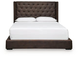 Lavernty King Upholstered Storage Bed from Ashley - Luna Furniture