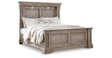 Blairhurst Light Grayish Brown Queen Panel Bed with Dresser and 2 Nightstands from Ashley - Luna Furniture