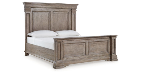 Blairhurst Light Grayish Brown King Panel Bed from Ashley Furniture - Luna Furniture