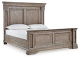 Blairhurst Queen Panel Bed with Mirrored Dresser from Ashley - Luna Furniture