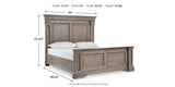 Blairhurst King Panel Bed, Dresser, Chest and 2 Nightstands from Ashley Furniture - Luna Furniture