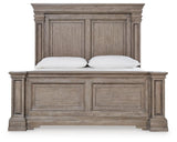 Blairhurst Light Grayish King Panel Bed, Chest and 2 Nightstands from Ashley - Luna Furniture